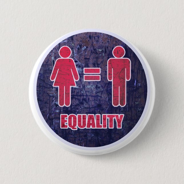 Equality V2 6 Cm Round Badge (Front)