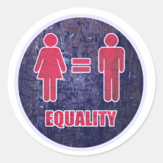Equality V2 Classic Round Sticker