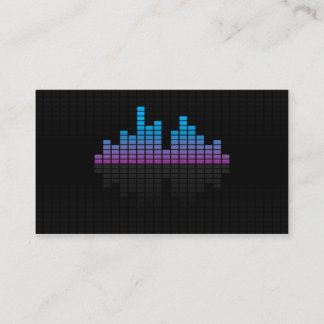 Equalizer - Blue Business Card