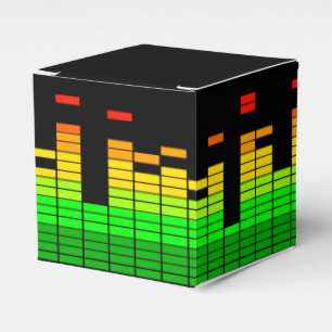 Equalizer Vibes from the Beat of DJ Music decor Favour Box