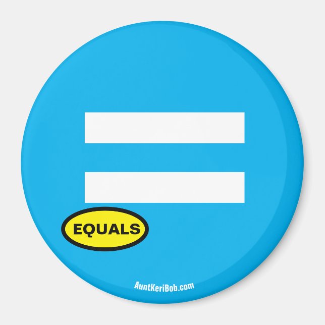 Equals magnet (Front)