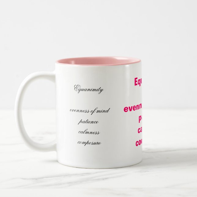 Equanimity  mug (Left)