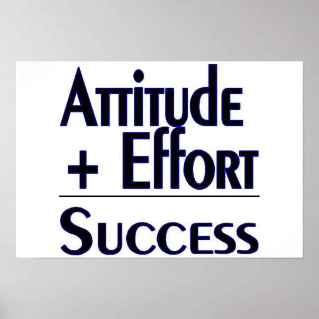 Equation for Success Poster (Front)