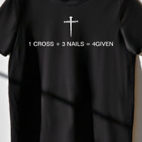 Equation One Cross Three Nails White Cross Womens