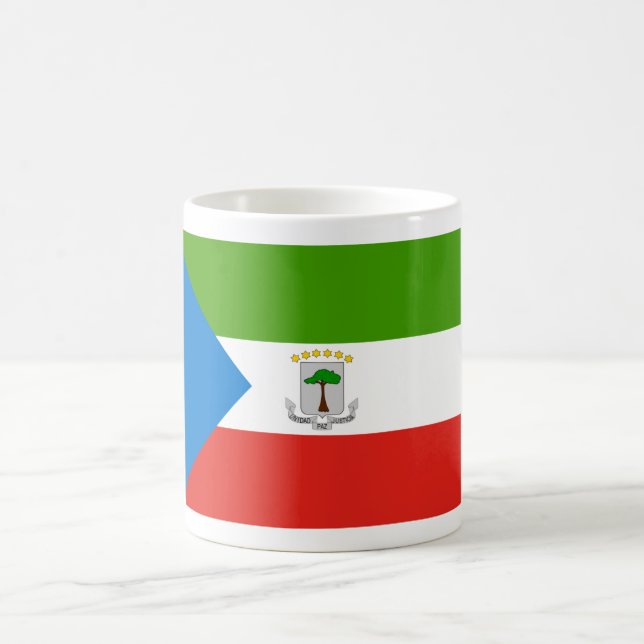 equatorial guinea coffee mug (Center)