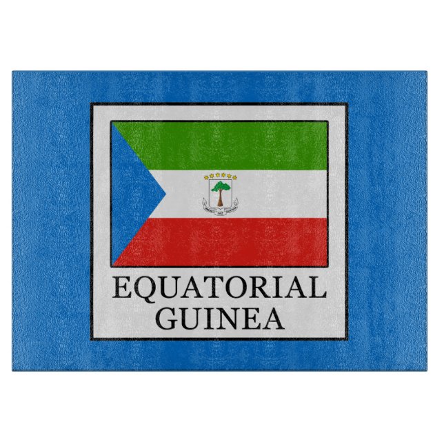 Equatorial Guinea Cutting Board (Front)