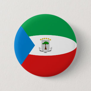 Equatorial Guinea Fisheye Flag Button