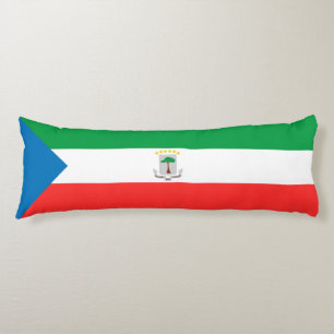Equatorial Guinea flag Body Cushion