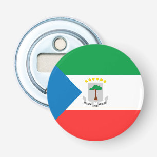 Equatorial Guinea flag Bottle Opener
