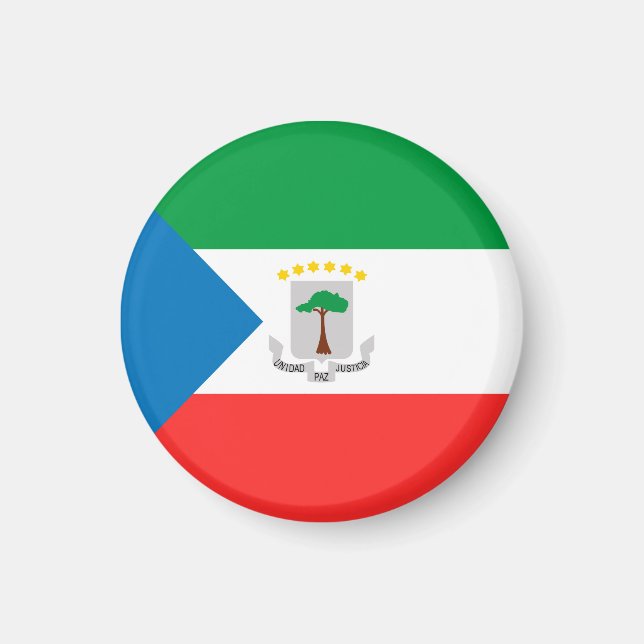 Equatorial Guinea flag Magnet (Front)