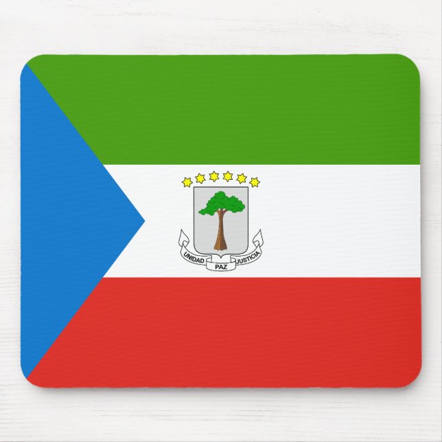 Equatorial Guinea Flag Mouse Pad (Front)