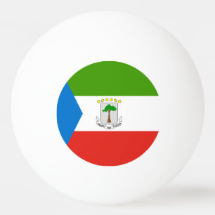 Equatorial Guinea Flag Ping Pong Ball