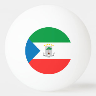Equatorial Guinea flag Ping Pong Ball