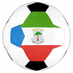 Equatorial Guinea Flag Soccer Ball