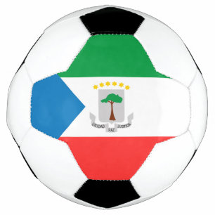 Equatorial Guinea flag Soccer Ball