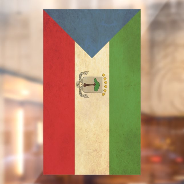 Equatorial Guinea Flag Vintage Design (Sheet 2)