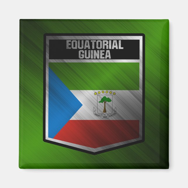 Equatorial Guinea Magnet (Front)
