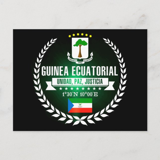 Equatorial Guinea Postcard (Front)