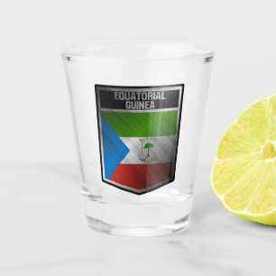 Equatorial Guinea Shot Glass