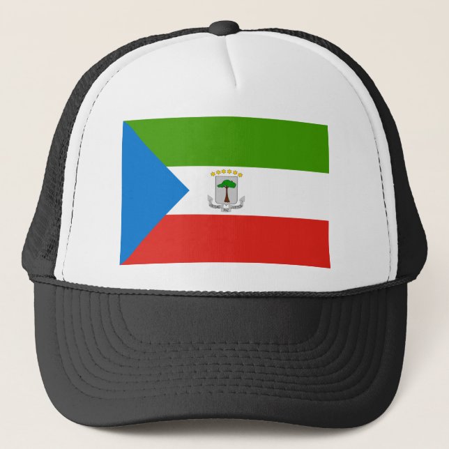 equatorial guinea trucker hat (Front)