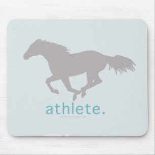 Equestrian Athlete Mouse Pad