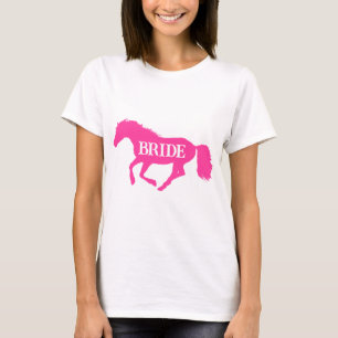 Equestrian bachelorette party brides T-Shirt