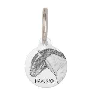 Equestrian Bridle Name Tag