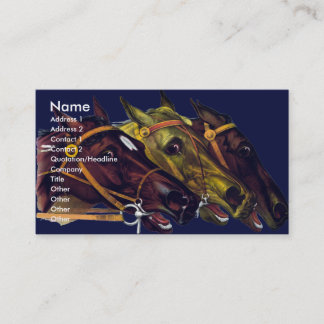 EQUESTRIAN Business Cards