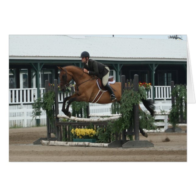 Equestrian Card (Front Horizontal)