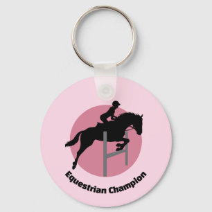 Equestrian Design Key Ring