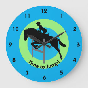 Equestrian Design Wall Clock