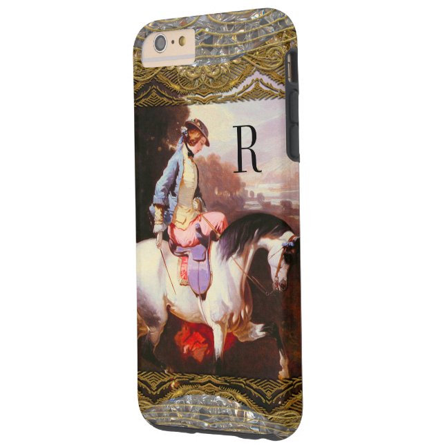 Equestrian Elsa Monogram Case-Mate iPhone Case (Back Left)