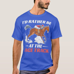 Equestrian Funny English Horse Racing5  T-Shirt