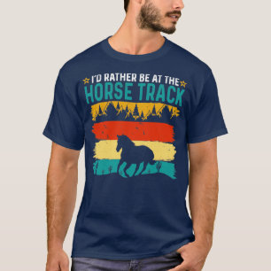 Equestrian Funny English Horse Racing8 T-Shirt