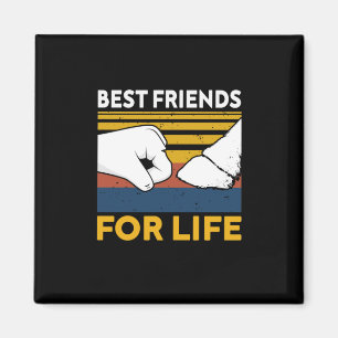 Equestrian Gift Best Friends For Life Magnet