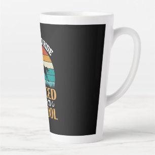 Equestrian Gift   Born To Ride Forced Latte Mug