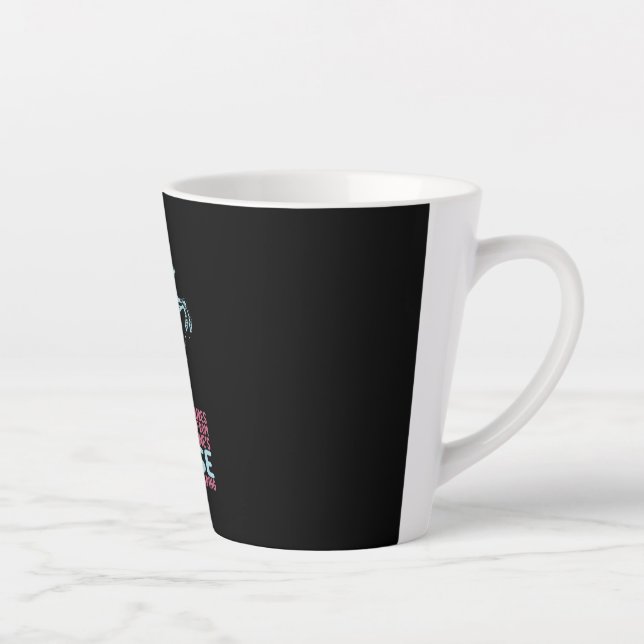 Equestrian Gift | Half The Failures In Life Latte Mug (Right)