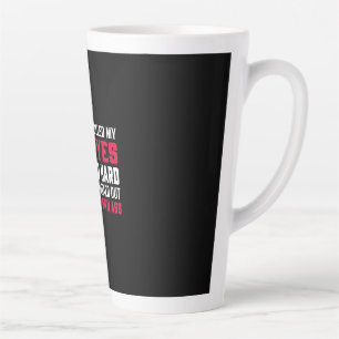 Equestrian Gift Rolled My Eyes So Hard Latte Mug