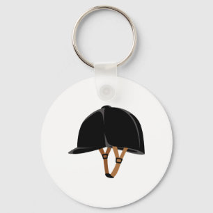 Equestrian Helmet Key Ring