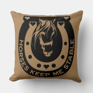Equestrian Horse Riders Cushion