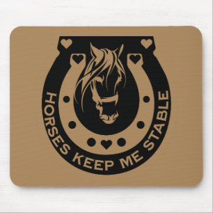 Equestrian Horse Riders Mouse Pad