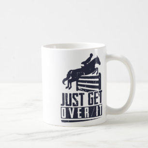 Equestrian Horse Show Jumping Horse Jumping Horseb Coffee Mug