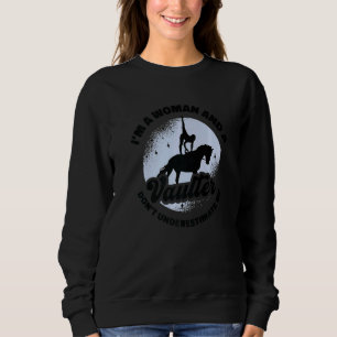Equestrian Horse Vaulting Vaulter Horseback Riding Sweatshirt