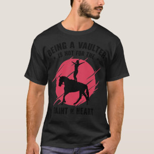 Equestrian Horse Vaulting Vaulter Horseback Riding T-Shirt