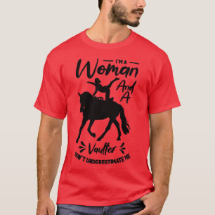 Equestrian Horse Vaulting Vaulter Horseback Riding T-Shirt