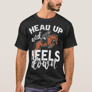Equestrian Horseback Riding Funny Horse Rider Gift T-Shirt