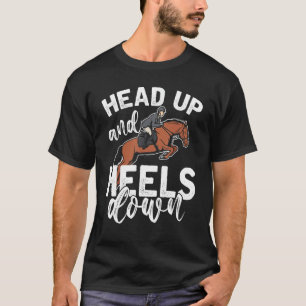 Equestrian Horseback Riding Funny Horse Rider Gift T-Shirt