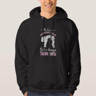 Equestrian Horseback Riding Stronger Than You Hors Hoodie