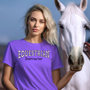 Equestrian Instructor Horseback Riding T-Shirt