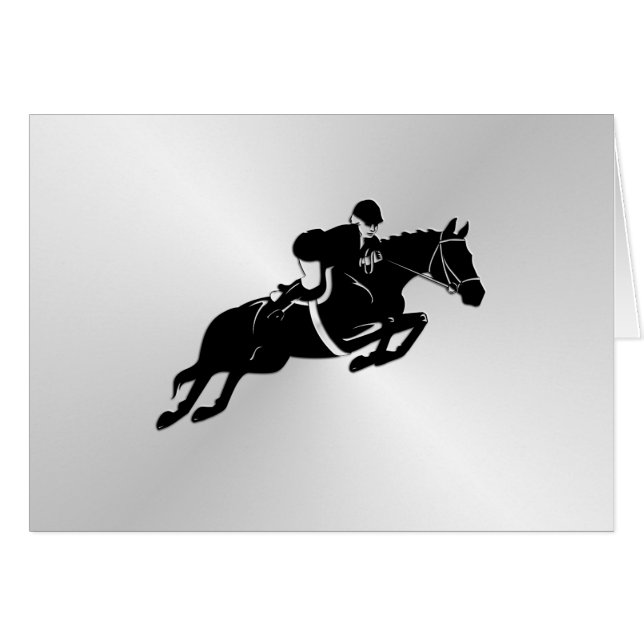 Equestrian Jumper (Front Horizontal)
